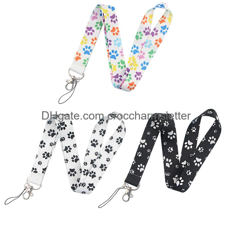 Shoe Parts Accessories Lb2234 Cartoon Dog Paw Print Keychain Lanyard For Key Camera Whistle Id Badge Holder Cell Phone Neck Strap Ha Smtct
Shoe Parts Accessories Lb2234 Cartoon Dog Paw Print Keychain Lanyard For Key Camera Whistle Id Badge Holder Cell Phone Neck Strap Ha Smtct