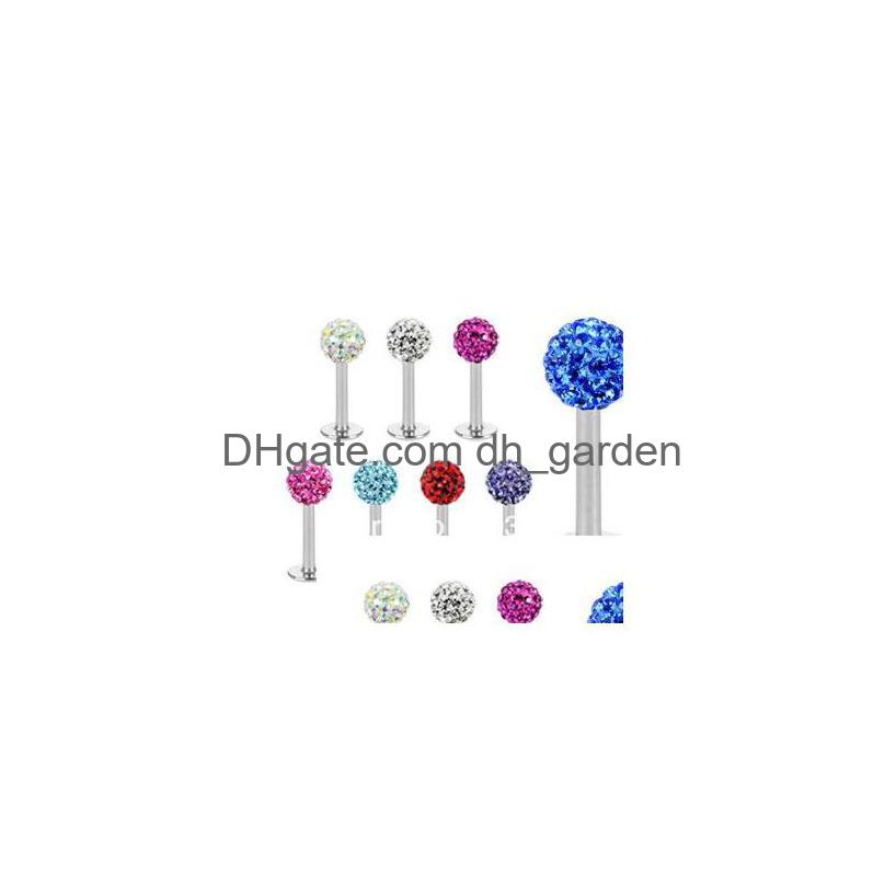 Labret Lip Piercing Jewelry Labret Tongue Rings Womens Stud Bars Body 30Pcs/Lot Drop Delivery Dhgarden Dh6Xy
Labret Lip Piercing Jewelry Labret Tongue Rings Womens Stud Bars Body 30Pcs/Lot Drop Delivery Dhgarden Dh6Xy