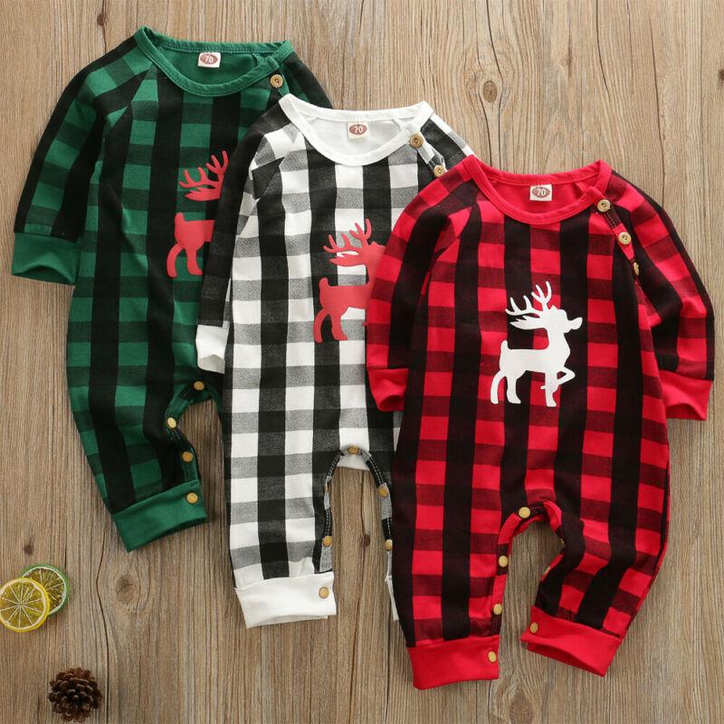 Jumpsuits Christmas Born Baby Boy Girl Xmas Santa Claus Romper Outfit Clothes, Green
Jumpsuits Christmas Born Baby Boy Girl Xmas Santa Claus Romper Outfit Clothes, Green