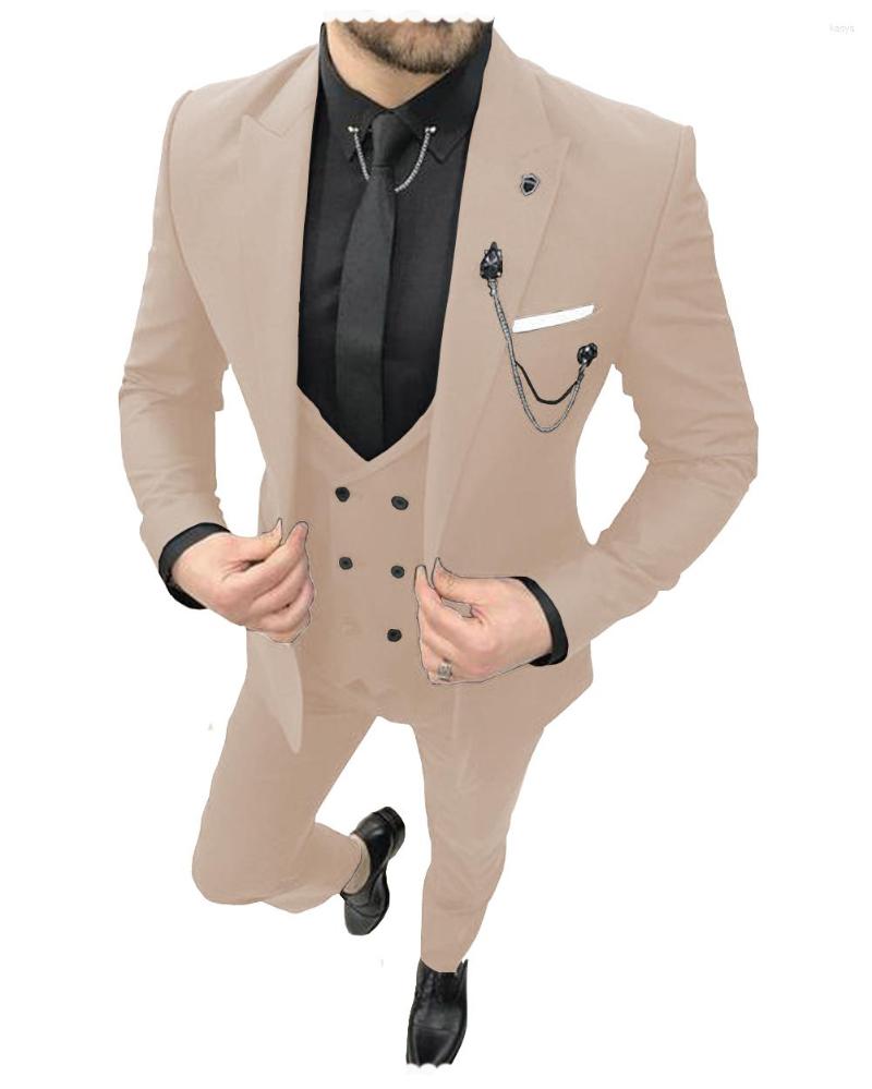 Men's Suits 2023 Men's 3 Pieces (Blazer Vest Pants) Suit Formal Business Tuxedo Man Notch Lapel Slim Fit Blazer For Wedding, Same as picture 4
Men's Suits 2023 Men's 3 Pieces (Blazer Vest Pants) Suit Formal Business Tuxedo Man Notch Lapel Slim Fit Blazer For Wedding, Same as picture 4