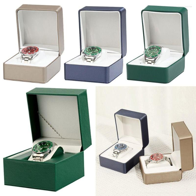 Watch Boxes Fashion Leather Display Box Jewelry Storage Portable Bracelet Watches Wrist Holder
Watch Boxes Fashion Leather Display Box Jewelry Storage Portable Bracelet Watches Wrist Holder