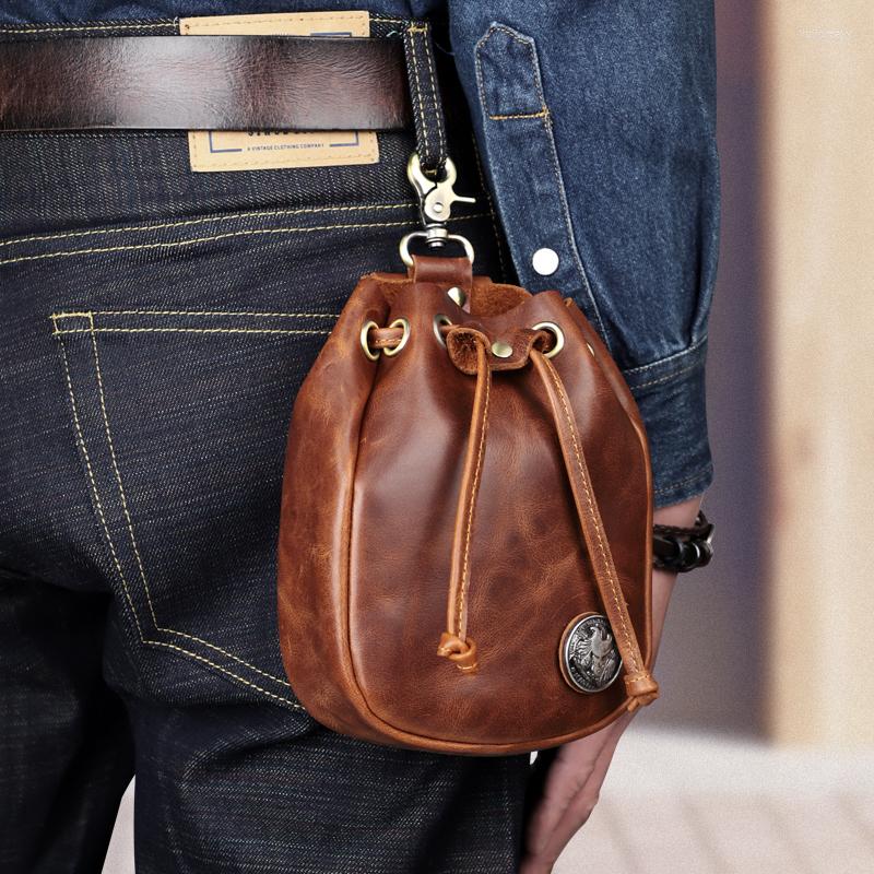 Waist Bags Handmade Crazy Horse Leather Men Belt Pack Multifunction Design Small Genuine Travel Business Male Bag, Black
Waist Bags Handmade Crazy Horse Leather Men Belt Pack Multifunction Design Small Genuine Travel Business Male Bag, Black