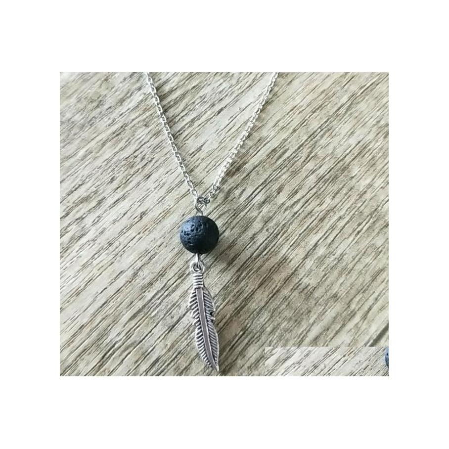 Pendant Necklaces Fashion Sier Plated Angel Wings Leaf Lava Stone Necklace Volcanic Rock Aromatherapy Essential Oil Diffuser For Wom Dhy2R
Pendant Necklaces Fashion Sier Plated Angel Wings Leaf Lava Stone Necklace Volcanic Rock Aromatherapy Essential Oil Diffuser For Wom Dhy2R