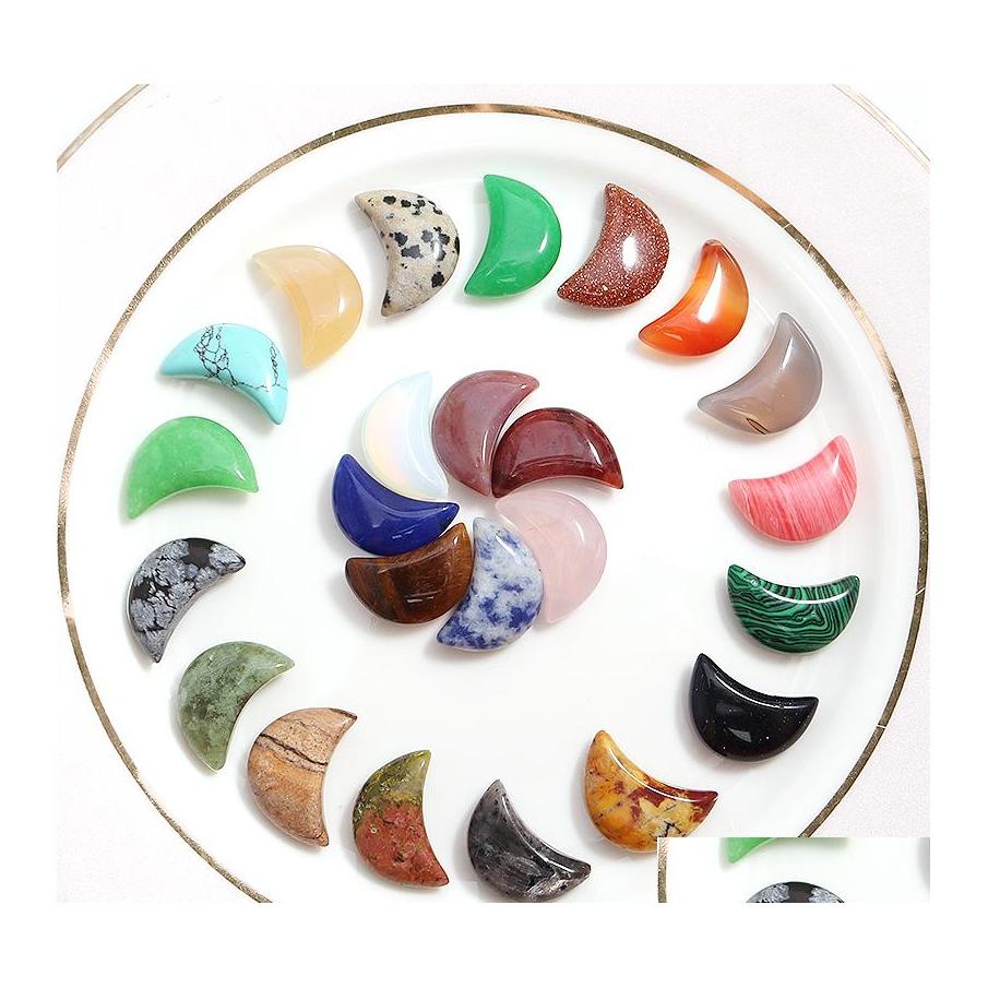 Stone Crescent Moon Statue Natural Carved Decoration Rose Quartz Healing Crystal Gift Room Ornament Decor 13X18X6Mm Drop Delivery Jew Dhw94
Stone Crescent Moon Statue Natural Carved Decoration Rose Quartz Healing Crystal Gift Room Ornament Decor 13X18X6Mm Drop Delivery Jew Dhw94