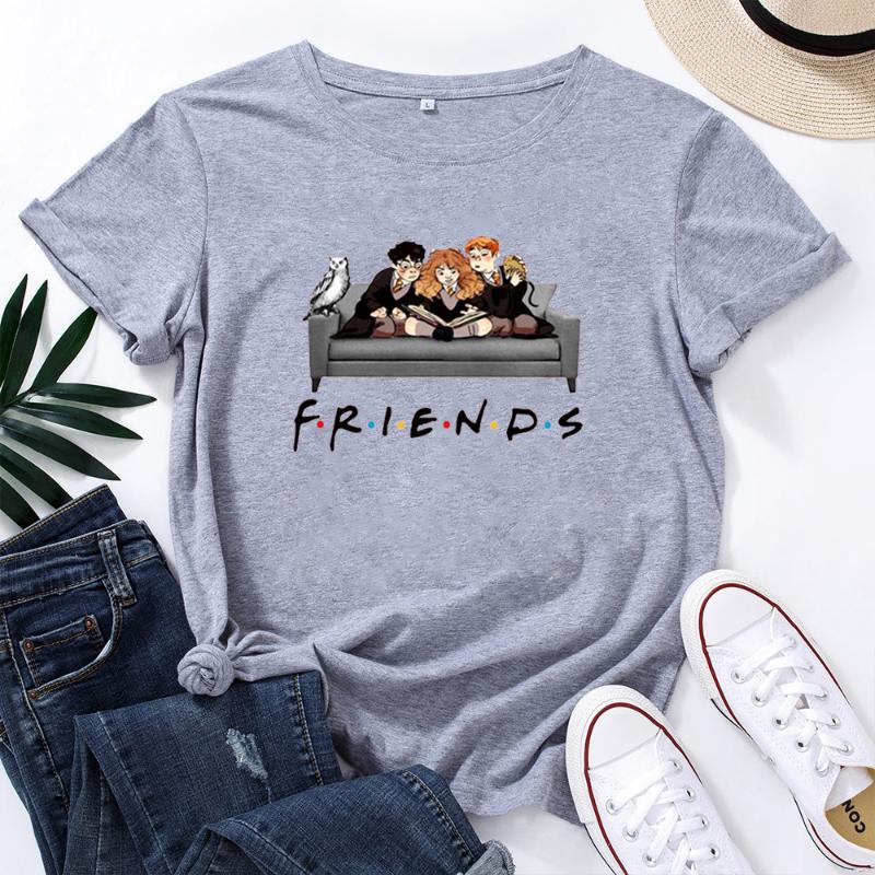 Women' T Shirts FRIENDS Pattern For Women Animal Picture Vintage Fashion Womens T-Shirts Cottonstranger Things Casual Shirt, Black
Women' T Shirts FRIENDS Pattern For Women Animal Picture Vintage Fashion Womens T-Shirts Cottonstranger Things Casual Shirt, Black