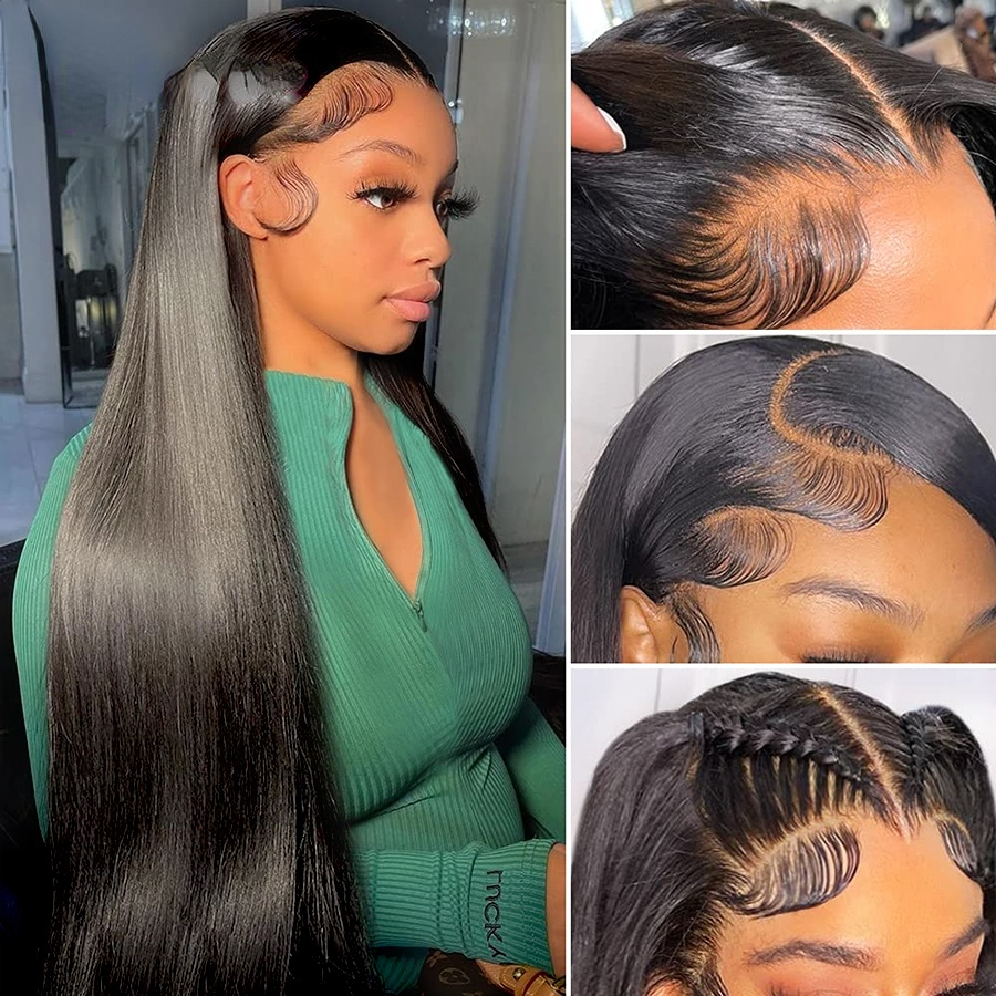 Cynosure HD Transparent Lace Front Human Hair Wigs for Women Pre Plucked Remy Brazilian Straight Lace Frontal Wig, Others color
Cynosure HD Transparent Lace Front Human Hair Wigs for Women Pre Plucked Remy Brazilian Straight Lace Frontal Wig, Others color
