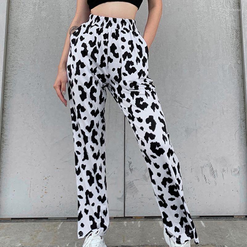Women' Pants Women' Stretch High Waist Cow Print Spring/Summer Loose Straight Korean Harajuku Sports Casual Street, As the picture
Women' Pants Women' Stretch High Waist Cow Print Spring/Summer Loose Straight Korean Harajuku Sports Casual Street, As the picture