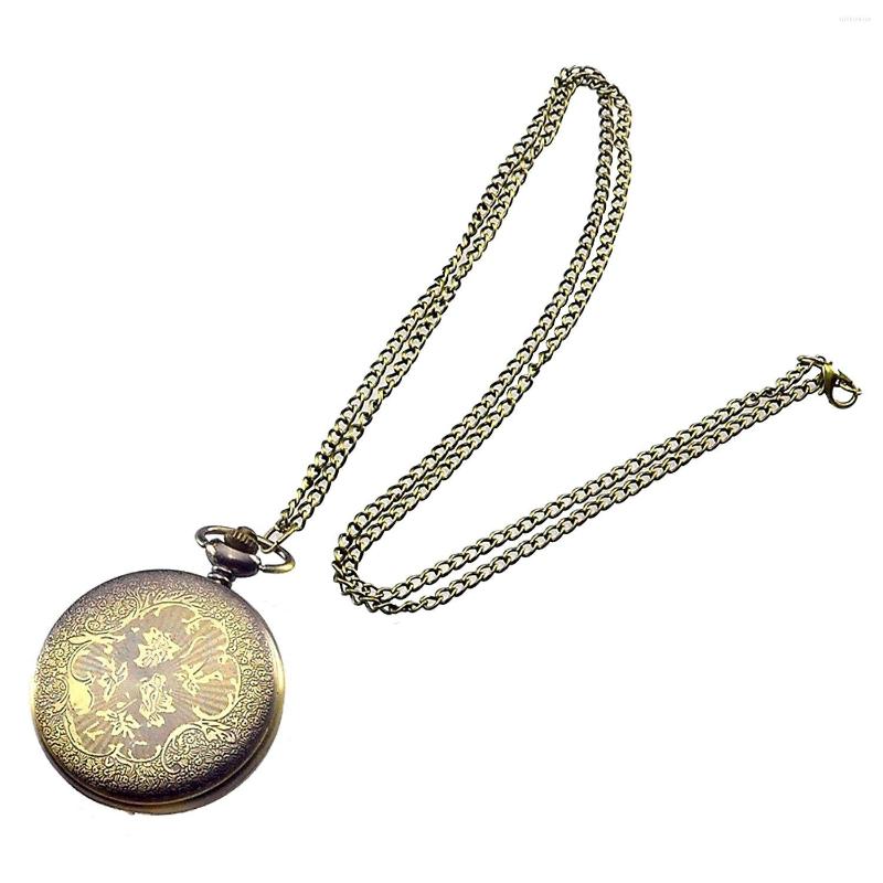 Pocket Watches Engraved Wolf's Head Quartz Men Watch Necklace Chain, Picture shown 
Pocket Watches Engraved Wolf's Head Quartz Men Watch Necklace Chain, Picture shown