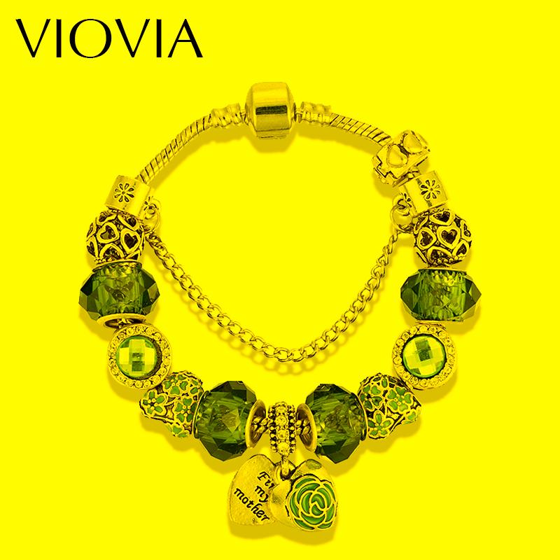 Charm Bracelets Vintage Jewelry Heart For Women Purple Murano Glass Beads & Bangles Pulseras Gifts B16068Charm
Charm Bracelets Vintage Jewelry Heart For Women Purple Murano Glass Beads & Bangles Pulseras Gifts B16068Charm