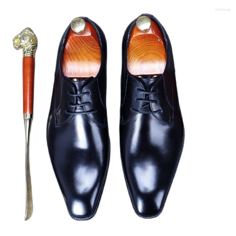 Dress Shoes 66291 Business Formal Wear Pointed Leather Men's Genuine Oxford Cowhide Lining Carving Handmade, Black
Dress Shoes 66291 Business Formal Wear Pointed Leather Men's Genuine Oxford Cowhide Lining Carving Handmade, Black