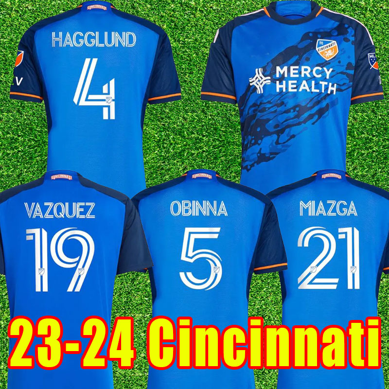 2023 FC Cincinnati soccer jerseys 23 24 Hagglund Obinna Vazquez home away Miazga football shirt thailand quality MEN SIZE S-XXL fans player version 2024
2023 FC Cincinnati soccer jerseys 23 24 Hagglund Obinna Vazquez home away Miazga football shirt thailand quality MEN SIZE S-XXL fans player version 2024