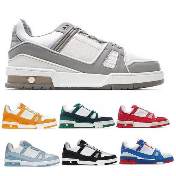Black Designer Trainer Low Mens Womens Running Shoes Sneaker Blue Virgil Genuine Leather 2023 Fashion Man Woman Skate Sneakers
Black Designer Trainer Low Mens Womens Running Shoes Sneaker Blue Virgil Genuine Leather 2023 Fashion Man Woman Skate Sneakers