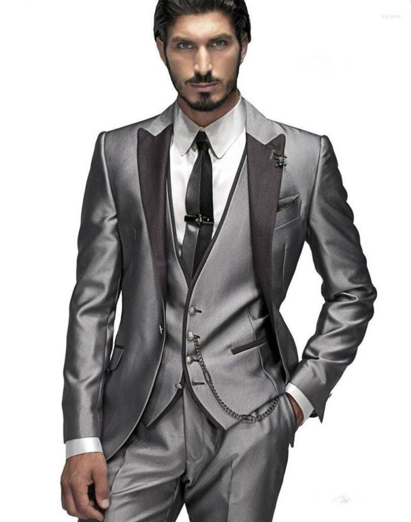 Men's Suits Selling 2023 Terno Slim Fit Charcoal (Jacket Pants Vest Tie Handkerchief)Costume Homme Men Formal Blazer Tuxedos, Picture shown
Men's Suits Selling 2023 Terno Slim Fit Charcoal (Jacket Pants Vest Tie Handkerchief)Costume Homme Men Formal Blazer Tuxedos, Picture shown