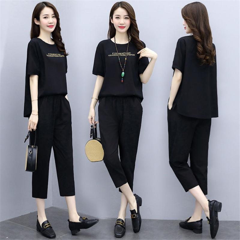 Women's Tracksuits Pieces Set Tracksuit For Women Outfits High Quality 2-piece Summer Ladies Suit O-neck Two-piece OutfitWomen's, Picture shown
Women's Tracksuits Pieces Set Tracksuit For Women Outfits High Quality 2-piece Summer Ladies Suit O-neck Two-piece OutfitWomen's, Picture shown