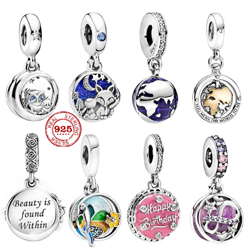 Real 925 Sterling Silver Globe Fox Rabbit Charm Bead Fit Original Pandora Bracelet Diy Jewelry for Woman Free Shipping
Real 925 Sterling Silver Globe Fox Rabbit Charm Bead Fit Original Pandora Bracelet Diy Jewelry for Woman Free Shipping