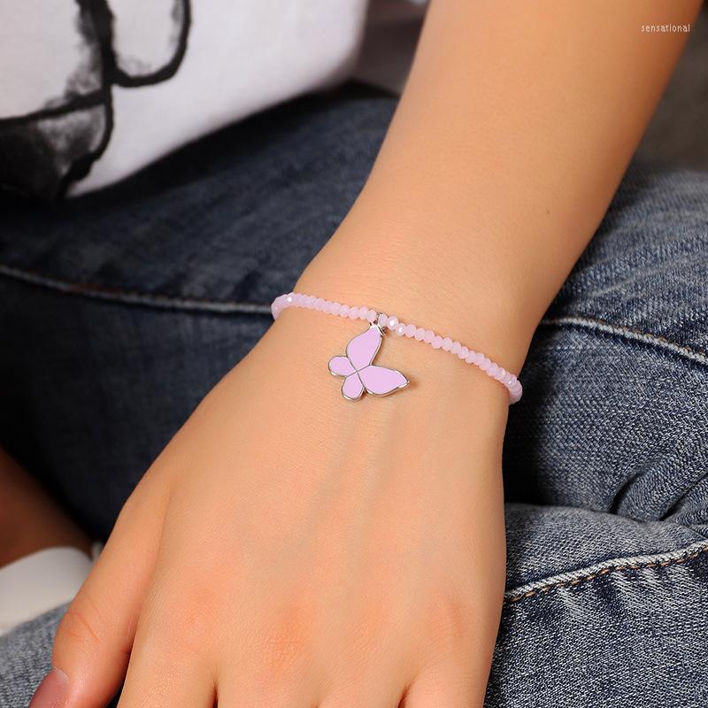 Strand Charm Butterfly Crystal Beads Bracelets For Women Girls Boho Party Jewelry Love Gifts Bracelet 2023 Pulseras Femme Bijoux
Strand Charm Butterfly Crystal Beads Bracelets For Women Girls Boho Party Jewelry Love Gifts Bracelet 2023 Pulseras Femme Bijoux