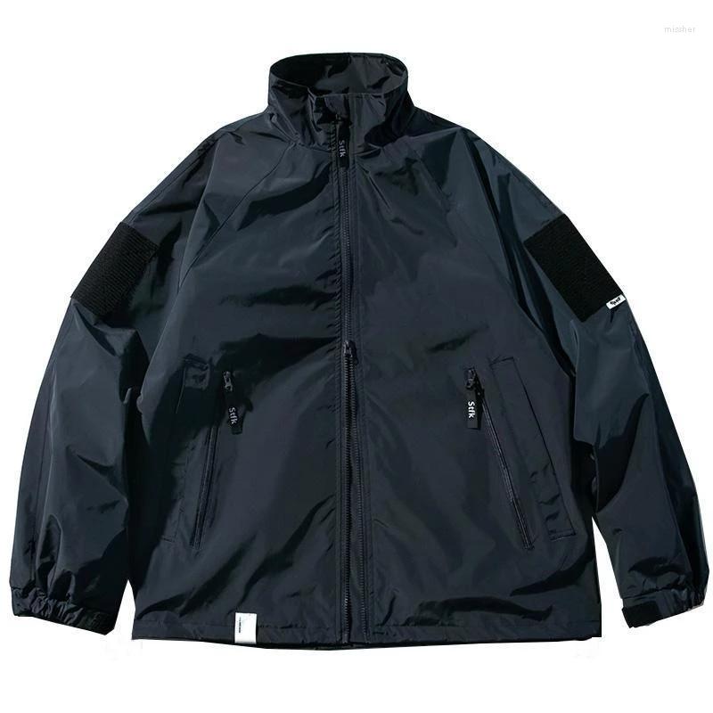 Men's Trench Coats Cargo Tactical Functional Jacket Casual Loose Men's Collar Waterproof Japanese Stand-up Double Teach Outwear Zipper, Navy
Men's Trench Coats Cargo Tactical Functional Jacket Casual Loose Men's Collar Waterproof Japanese Stand-up Double Teach Outwear Zipper, Navy
