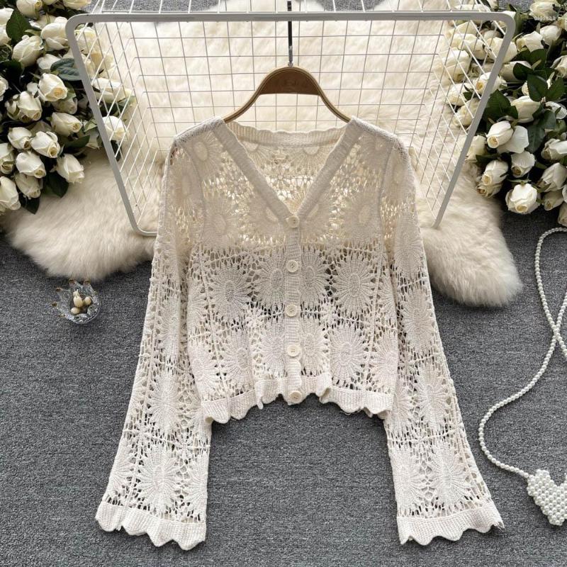 Women's Jackets Spring Fashion Temperament Embroidered Lace Hollow Long-sleeved Cardigan Jacket Female Magnanimous Short French, White
Women's Jackets Spring Fashion Temperament Embroidered Lace Hollow Long-sleeved Cardigan Jacket Female Magnanimous Short French, White