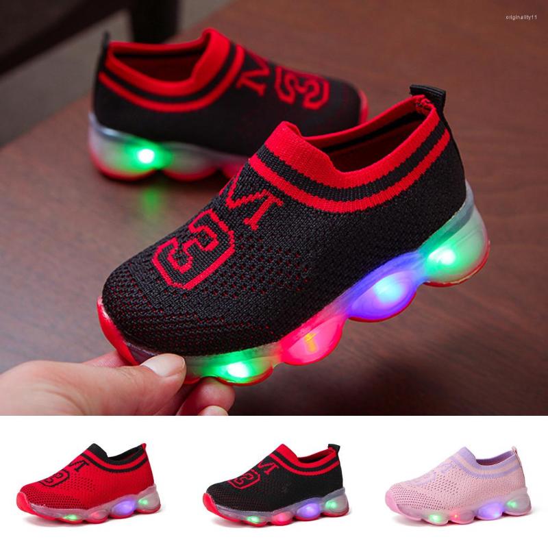 Athletic Shoes Fashion Flashing Led Light Toddler's Leisure Outdoors Casual Breathable Children's Mesh Sneaker Slip-on, Red
Athletic Shoes Fashion Flashing Led Light Toddler's Leisure Outdoors Casual Breathable Children's Mesh Sneaker Slip-on, Red