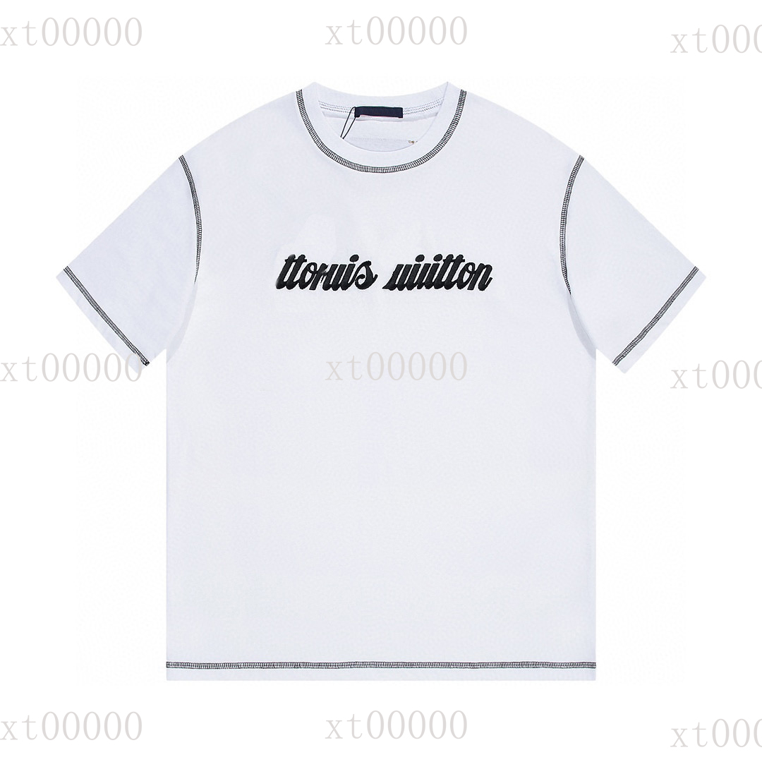 23SS Designer Letter Printed T Shirts Tee Sweatshirt Fashion High Street Short Sleeves Summer Casual T-Shirt Breathable Men Women Crew Neck Tees Dresses for Wo 23-672, White
23SS Designer Letter Printed T Shirts Tee Sweatshirt Fashion High Street Short Sleeves Summer Casual T-Shirt Breathable Men Women Crew Neck Tees Dresses for Wo 23-672, White