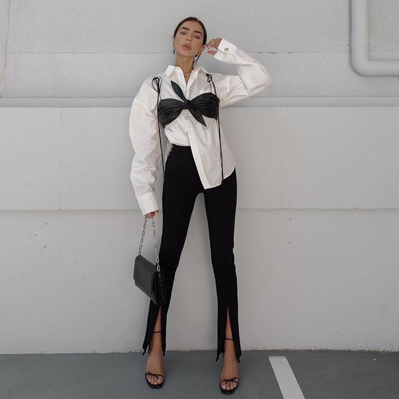 Women's Pants & Capris Spring Autumn Zaraing-Style Elastic Slimmed Trousers Foot Zipper Open Fork Trim Female Za High Street, Khaki
Women's Pants & Capris Spring Autumn Zaraing-Style Elastic Slimmed Trousers Foot Zipper Open Fork Trim Female Za High Street, Khaki
