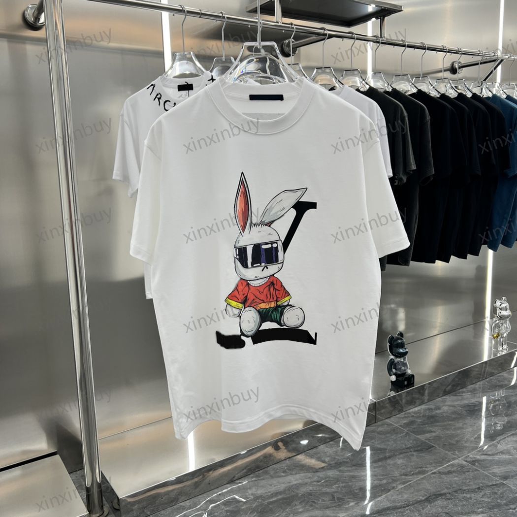 xinxinbuy Men designer Tee t shirt 23ss Paris rabbit Letters print short sleeve cotton women white black Beige XS-2XL
xinxinbuy Men designer Tee t shirt 23ss Paris rabbit Letters print short sleeve cotton women white black Beige XS-2XL