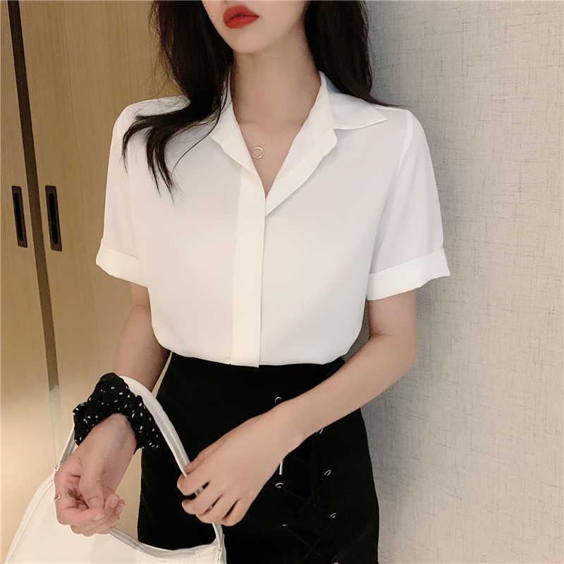 Women's Blouses & Shirts 2023 Summer Korean Large Fat Mm Chiffon Shirt Versatile Simple White Casual Temperament Top, Black
Women's Blouses & Shirts 2023 Summer Korean Large Fat Mm Chiffon Shirt Versatile Simple White Casual Temperament Top, Black