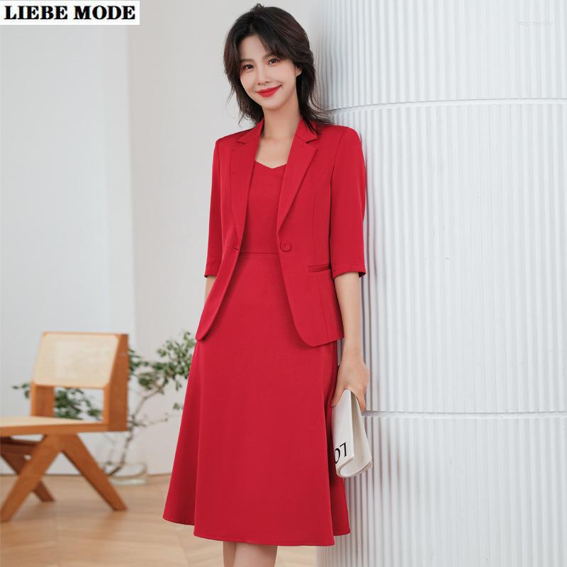 Work Dresses Womens Summer Formal Suits 1/2 Sleeve Blazer With Pants Or Business Office Wear Trousers Dress Yellow Red 5XL, Auburn
Work Dresses Womens Summer Formal Suits 1/2 Sleeve Blazer With Pants Or Business Office Wear Trousers Dress Yellow Red 5XL, Auburn
