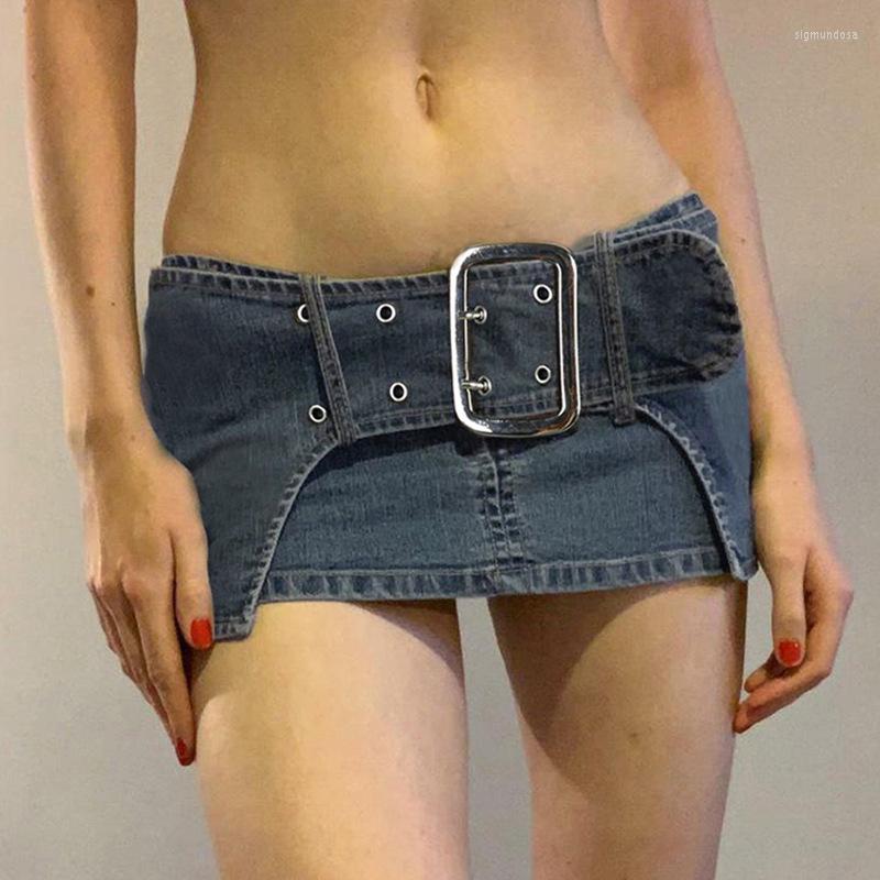 Skirts Sexy Super Mini Skirt Low Waist 2023 Arrival Hip Wrap Jeans With Belt Girls Outfits Night Club Wear Denim Blue
Skirts Sexy Super Mini Skirt Low Waist 2023 Arrival Hip Wrap Jeans With Belt Girls Outfits Night Club Wear Denim Blue