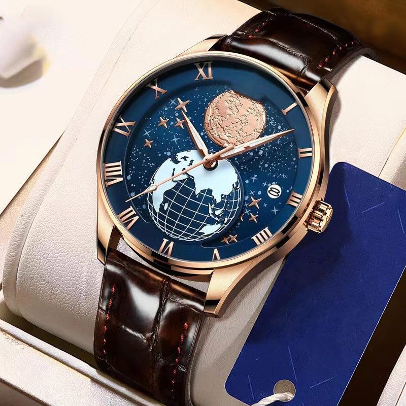 Wristwatches Fashion Quartz Men Watch Top Waterproof Luminous Date Mens Wristwatch Leather Strap Casual Sports Watches
Wristwatches Fashion Quartz Men Watch Top Waterproof Luminous Date Mens Wristwatch Leather Strap Casual Sports Watches