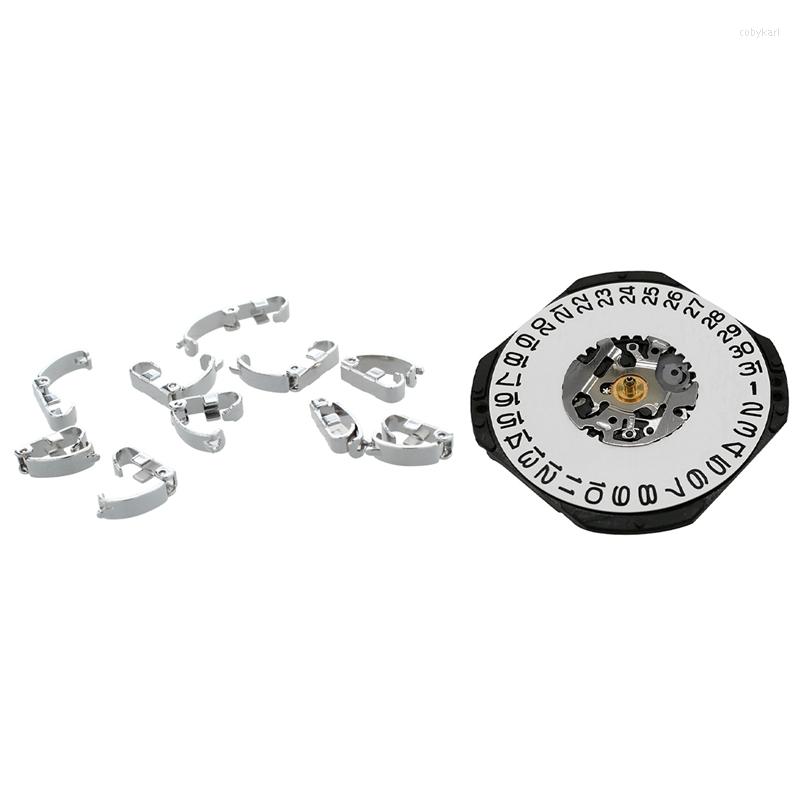 Watch Repair Kits 10 Pcs Wrist Bracelet Band Fold Over Clasps 0.4X0.1Inch With Quartz Movement VX42E Date At 3 For
Watch Repair Kits 10 Pcs Wrist Bracelet Band Fold Over Clasps 0.4X0.1Inch With Quartz Movement VX42E Date At 3 For