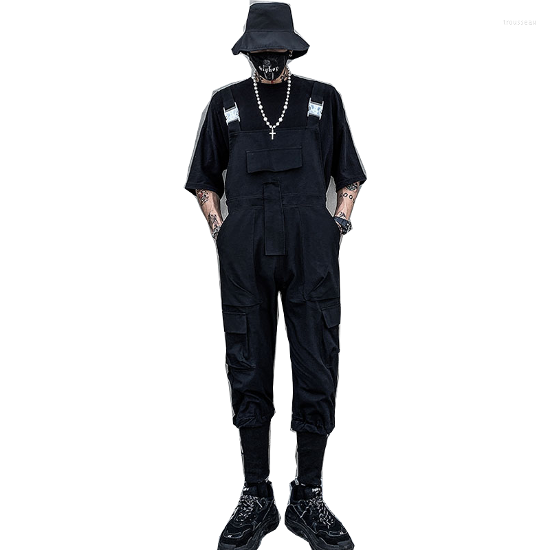 Men' Pants 2023 Summer Jumpsuit Men And Women Overalls Multi-pocket Lace-up Feet Cool Street Hip-hop Fashion Black Green
Men' Pants 2023 Summer Jumpsuit Men And Women Overalls Multi-pocket Lace-up Feet Cool Street Hip-hop Fashion Black Green