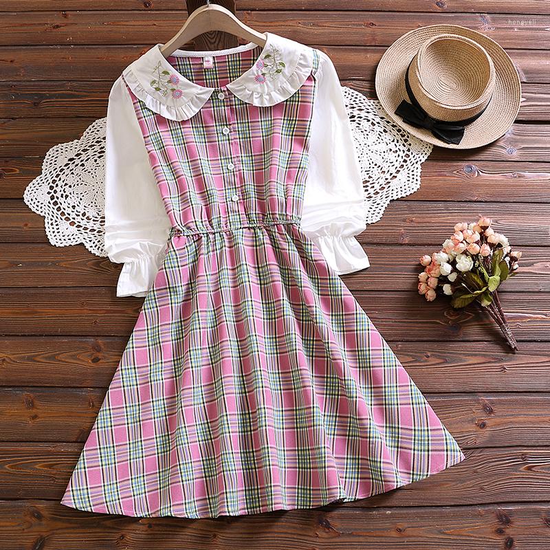 Casual Dresses Mori Girl Cute Kawaii Pliad Dress Autumn Fashion Long Sleeve Women Sweet Vestidos, Pink
Casual Dresses Mori Girl Cute Kawaii Pliad Dress Autumn Fashion Long Sleeve Women Sweet Vestidos, Pink