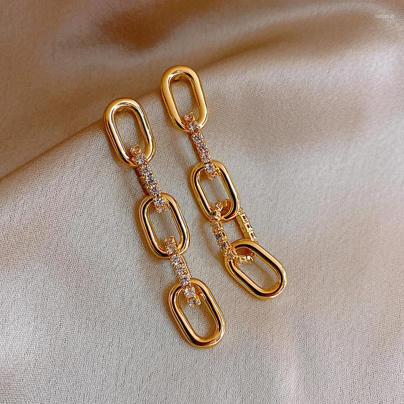 Dangle Earrings Fashion Korean Style Gold Silver Color Rhinstone Chain Long Tassel For Women Vintage Party Jewelry Pendientes 2023 BY02
Dangle Earrings Fashion Korean Style Gold Silver Color Rhinstone Chain Long Tassel For Women Vintage Party Jewelry Pendientes 2023 BY02
