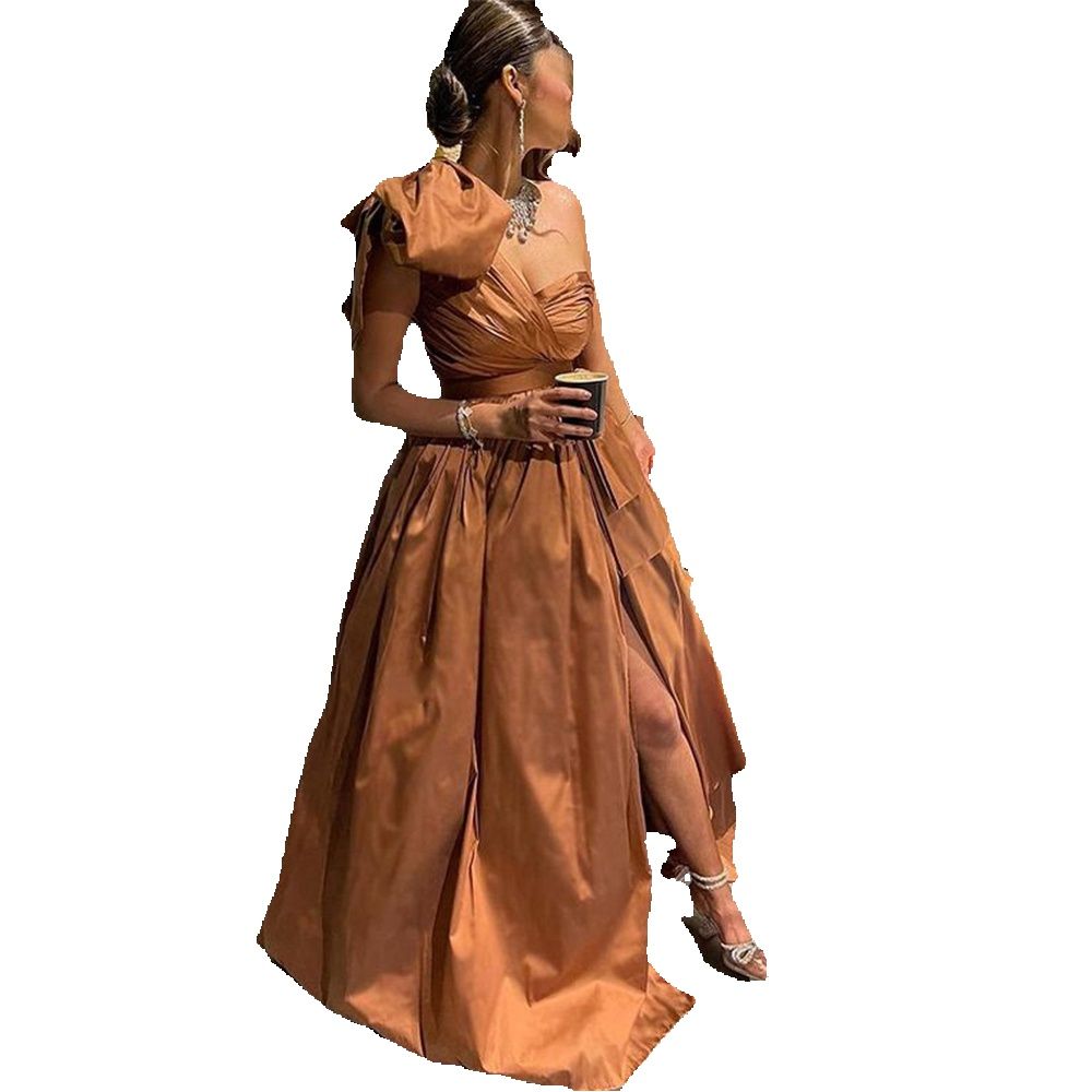 Formal Prom Dresses Vintage One Shoulder Long Evening Abendkleider Dubai Pleat Robe De Soiree Party Growns 2023, Daffodil
Formal Prom Dresses Vintage One Shoulder Long Evening Abendkleider Dubai Pleat Robe De Soiree Party Growns 2023, Daffodil