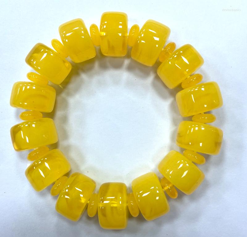 Strand Certificate 12x19mm Abacus Natural Mexico Amber Beeswax Fashion Fine Bracelet
Strand Certificate 12x19mm Abacus Natural Mexico Amber Beeswax Fashion Fine Bracelet