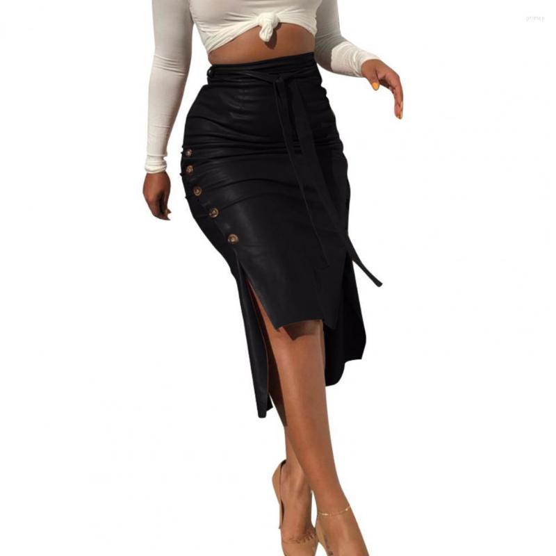 Skirts 2023 Spring Autumn Long Skirt High Waist Elegant Faux Leather Women Side Lace Up Buttons Split Midi Bodycon Party, Auburn
Skirts 2023 Spring Autumn Long Skirt High Waist Elegant Faux Leather Women Side Lace Up Buttons Split Midi Bodycon Party, Auburn