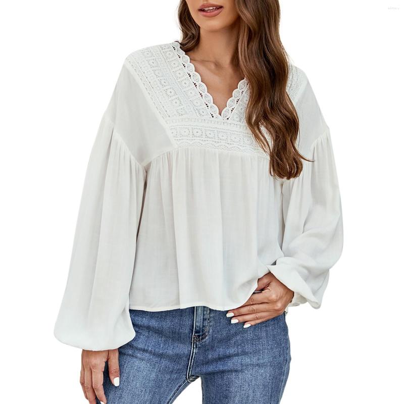 Women's Blouses Women Casual Solid Color Chiffon Lace Long Sleeve Shirt Tee Top Turn Down Collar Overshirt, Black
Women's Blouses Women Casual Solid Color Chiffon Lace Long Sleeve Shirt Tee Top Turn Down Collar Overshirt, Black