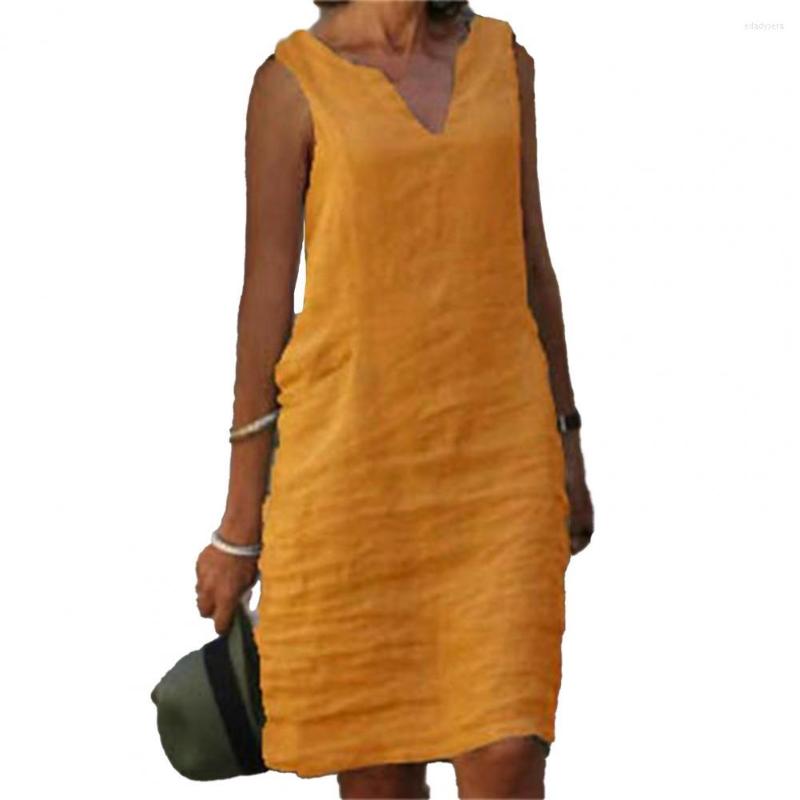 Casual Dresses Beach Dress For Women Vintage Solid Color V-neck All-match Stretchy Summer Autumn Tank, Pink
Casual Dresses Beach Dress For Women Vintage Solid Color V-neck All-match Stretchy Summer Autumn Tank, Pink