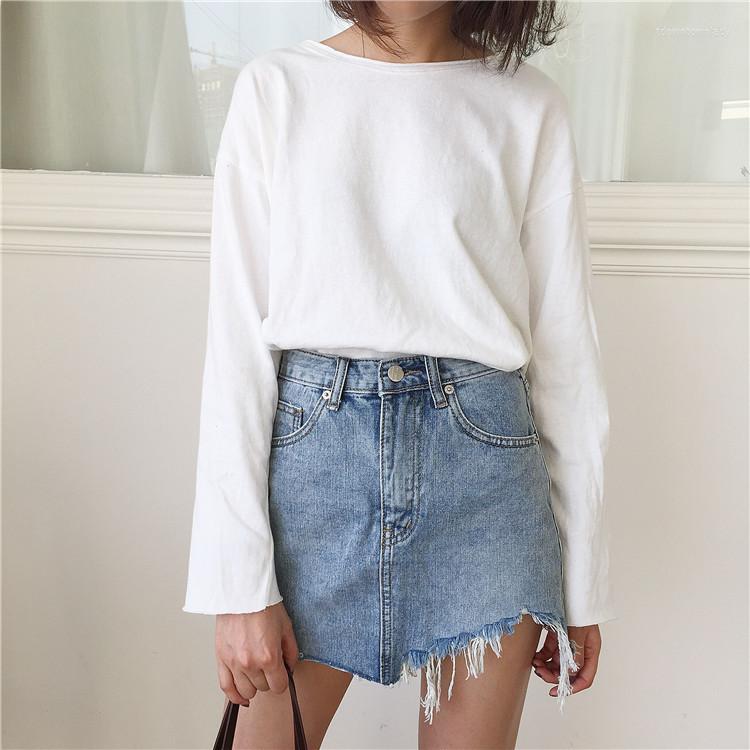 Skirts Women Midi Denim Skirt Summer Split High Waist Short Hole Jeans Irregular A-line Pencil Womens Jupe Faldas, Picture shown
Skirts Women Midi Denim Skirt Summer Split High Waist Short Hole Jeans Irregular A-line Pencil Womens Jupe Faldas, Picture shown