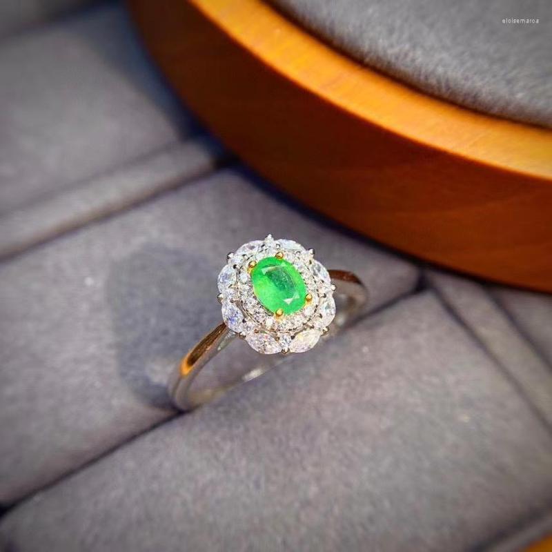 Cluster Rings Top Sale Emerald Ring Gemstone Wedding Engagement For Women Fine Jewelry Gift Wholesale
Cluster Rings Top Sale Emerald Ring Gemstone Wedding Engagement For Women Fine Jewelry Gift Wholesale
