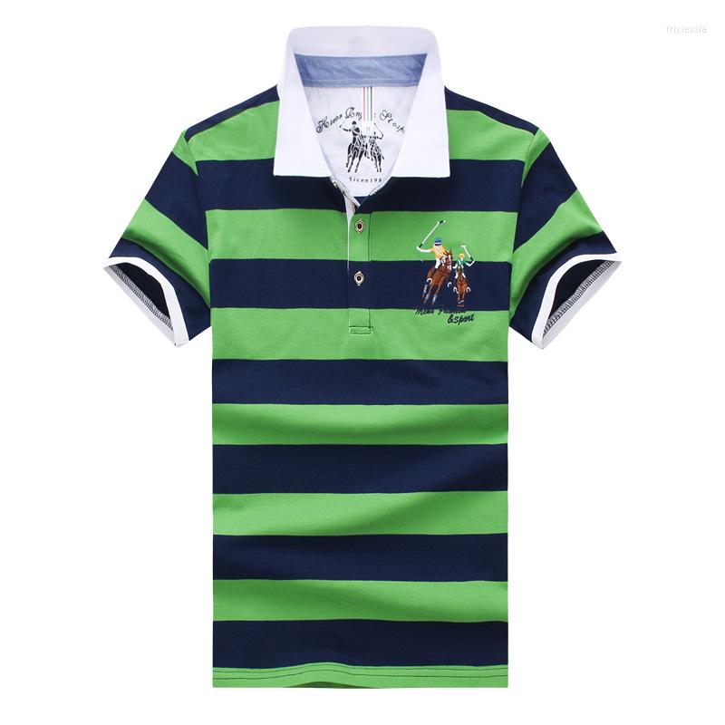 Men' Polos Shirt Summer High Quality Classic Striped Short-sleeved Embroidered Printed Lapel Fashion Casual, Green
Men' Polos Shirt Summer High Quality Classic Striped Short-sleeved Embroidered Printed Lapel Fashion Casual, Green