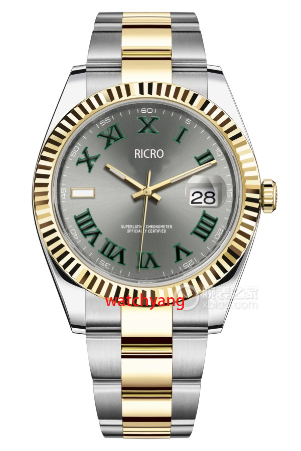 Designer high-end watch men's mechanical movement 316 fine steel 41mm size Roman face log type folding buckle sports watch
Designer high-end watch men's mechanical movement 316 fine steel 41mm size Roman face log type folding buckle sports watch