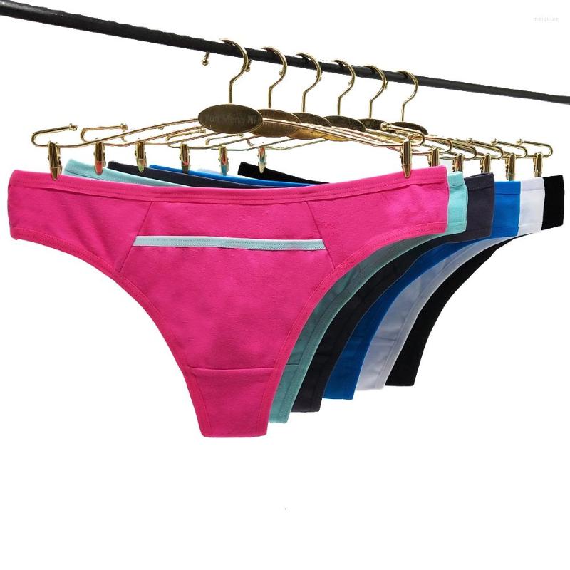 Women's Panties 6Pcs/Set Women's Cotton Thongs Female Sexy Underwear Low-Rise Pocket G-String -XL Ladies Underpants Intimates Pantys, Mixed colors
Women's Panties 6Pcs/Set Women's Cotton Thongs Female Sexy Underwear Low-Rise Pocket G-String -XL Ladies Underpants Intimates Pantys, Mixed colors