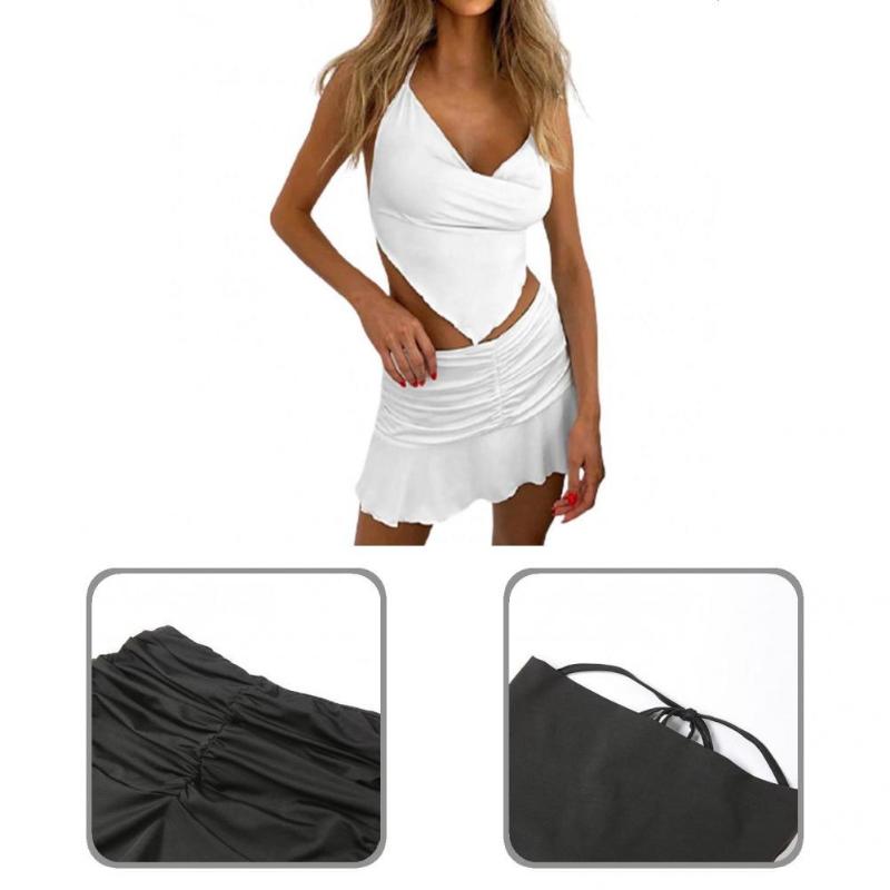 Two Piece Dress Skirt Women Bodycon Sexy Ruffle Great Bandage Tank Top Tennis Skater SkirtTwo, Orange
Two Piece Dress Skirt Women Bodycon Sexy Ruffle Great Bandage Tank Top Tennis Skater SkirtTwo, Orange