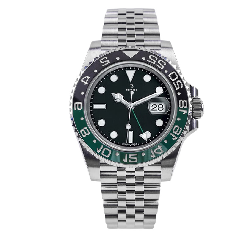 Watch business men's automatic watch ceramic outer ring 4-pin simple design convex mirror display super luminous function, Colour 11 box
Watch business men's automatic watch ceramic outer ring 4-pin simple design convex mirror display super luminous function, Colour 11 box
