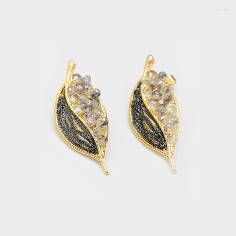 Stud Earrings JBJD Elegant Delicate Leaves Hand Sewn Beads Chain Design Color Retaining
Stud Earrings JBJD Elegant Delicate Leaves Hand Sewn Beads Chain Design Color Retaining