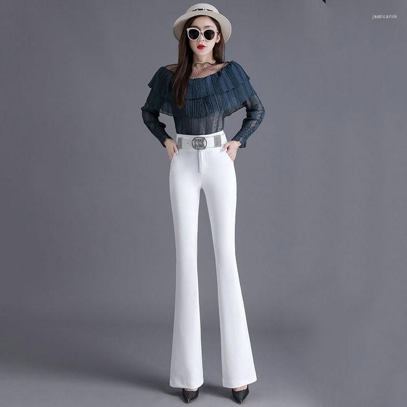 Women' Pants Lady Slim Flare For Women Bell Bottoms Female Classical Big Size Solid Elastic High Waist Office Work Trousers, Picture shown
Women' Pants Lady Slim Flare For Women Bell Bottoms Female Classical Big Size Solid Elastic High Waist Office Work Trousers, Picture shown