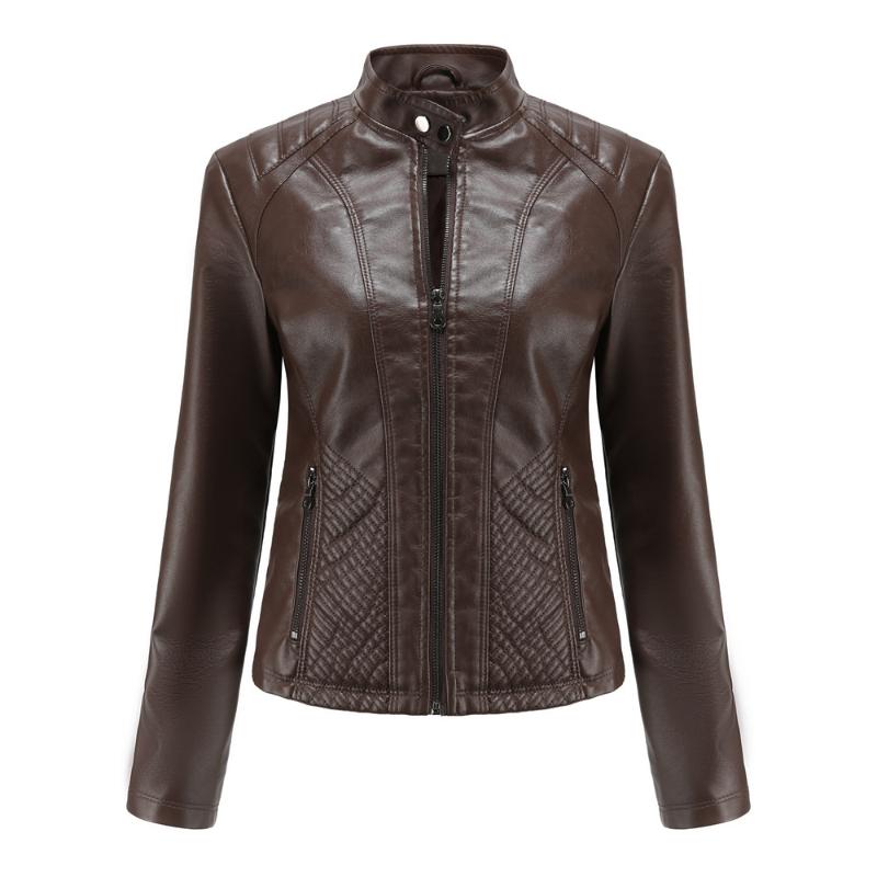 Women' Leather & Faux Jacket Women Spring Autumn Jackets Ladies Motorcycle Large Size Stand Collar PU Female Outerwear 3XLWomen, Black
Women' Leather & Faux Jacket Women Spring Autumn Jackets Ladies Motorcycle Large Size Stand Collar PU Female Outerwear 3XLWomen, Black
