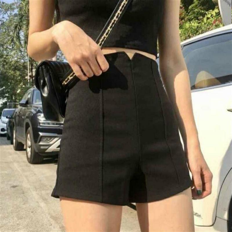 Women's Shorts Women Pius Size 5XL Ulzzang Simple Casual Elegant Office Ladies Short Summer All-match High Waist Stretch Womens Trousers, Black
Women's Shorts Women Pius Size 5XL Ulzzang Simple Casual Elegant Office Ladies Short Summer All-match High Waist Stretch Womens Trousers, Black